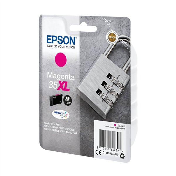 Epson cartuccia magenta DURABrite Ultra Ink 35 XL T 3593