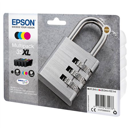 Epson DURABrite Ultra Multipack (4 colori) 35 XL          T 3596