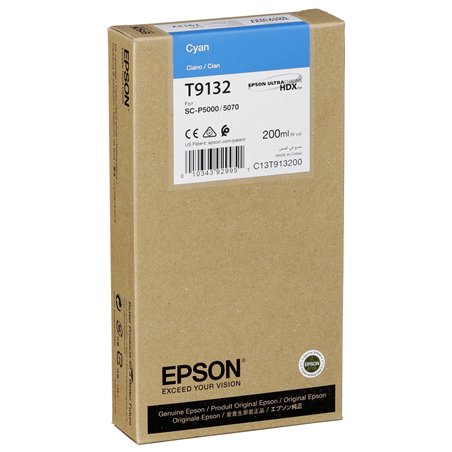 Epson cartuccia ciano T 913 200 ml              T 9132