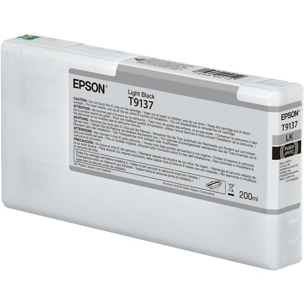 Epson cartuccia light nero T 913 200 ml              T 9137