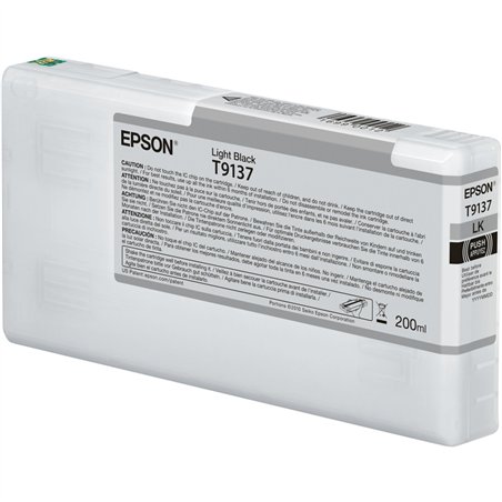 Epson cartuccia light nero T 913 200 ml              T 9137