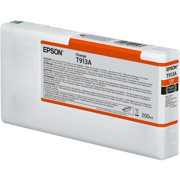 Epson cartuccia arancio T 913 200 ml              T 913A