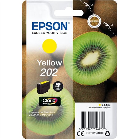 Epson cartuccia giallo Claria Premium 202        T 02F4