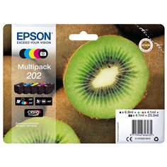 Epson Multipack Claria Premium T 202 BK/PB/C/M/Y         T 02E7