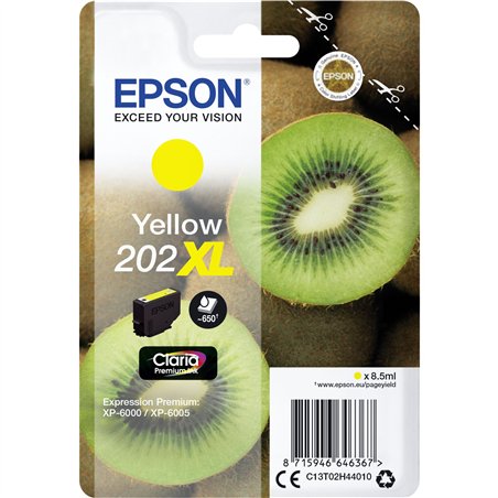 Epson cartuccia giallo Claria Premium 202 XL     T 02H4