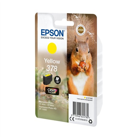 Epson cartuccia giallo Claria Photo HD 378       T 3784