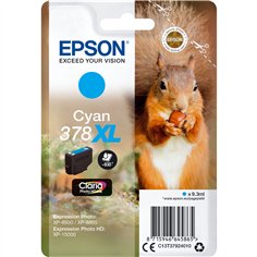 Epson cartuccia ciano Claria Photo HD 378 XL    T 3792