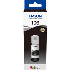 Epson EcoTank foto nero T 106 70 ml               T 00R1