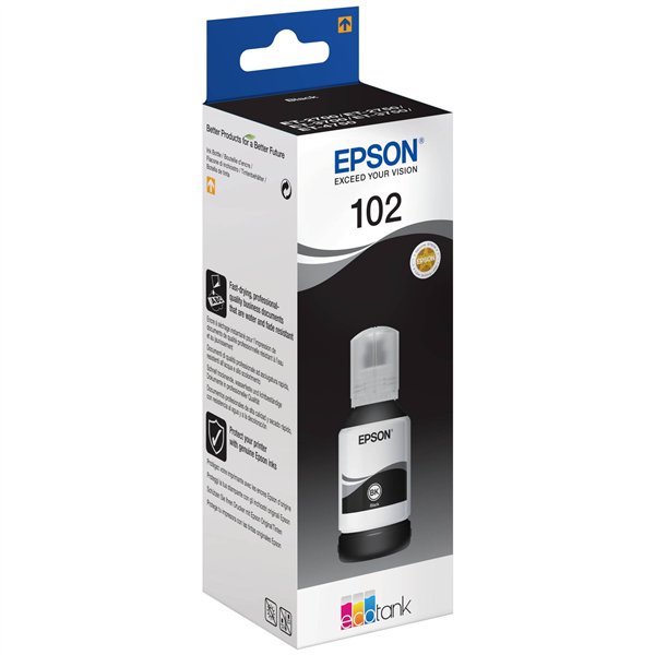 Epson EcoTank nero T 102 127 ml              T 03R1