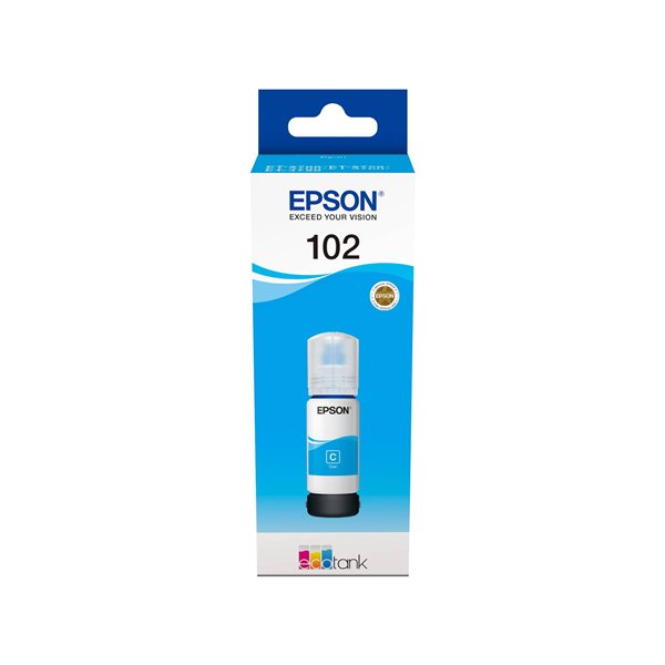 Epson EcoTank ciano T 102 70 ml               T 03R2