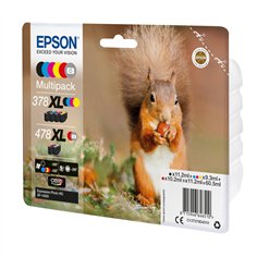 Epson Multipack Claria Photo HD T 378/478 XL (6 Farben)   T 379D 2