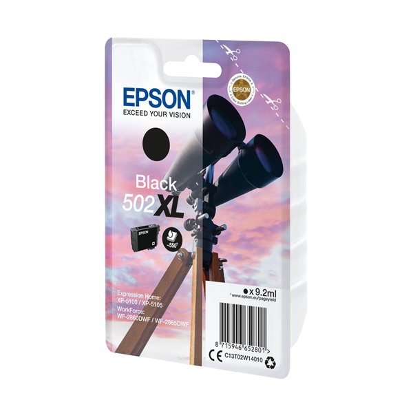 Epson cartuccia nero 502 XL                    T 02W1