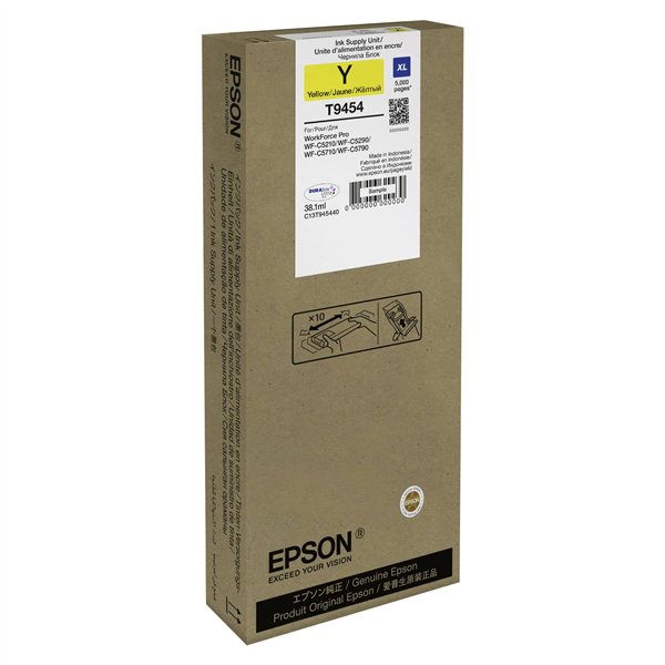 Epson WF-C5xxx Series Ink Cartr. XL giallo T 9454