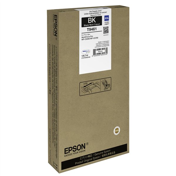 Epson WF-C5x9x Series Ink Cartr. XXL nero T 9461