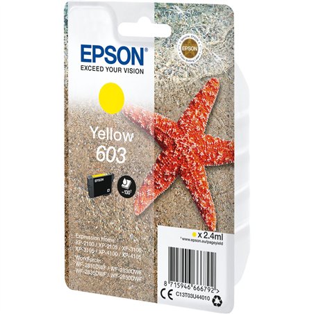 Epson cartuccia giallo 603                       T 03U4