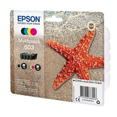 Epson confezione multipla 4 colori 603             T 03U6