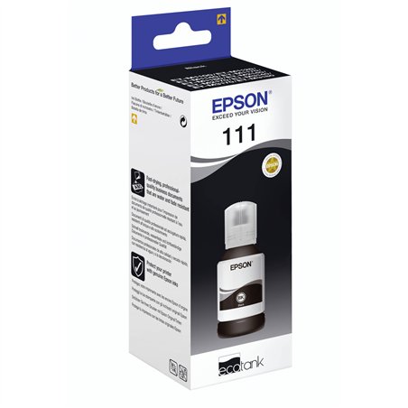 Epson EcoTank nero T 111 140 ml              T 03M1