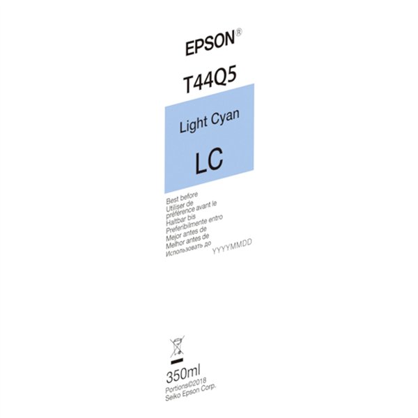 Epson cartuccia ciano chiaro T 44Q 350 ml              T 44Q5