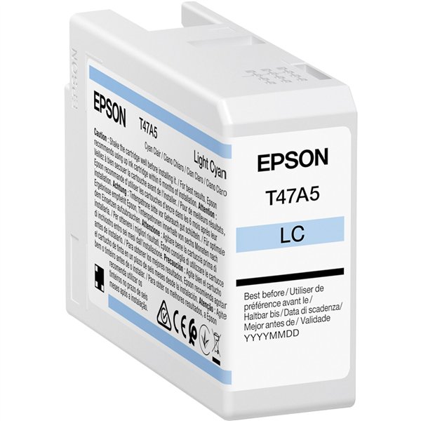 Epson cartuccia light ciano T 47A5 50 ml Ultrachrome Pro 10