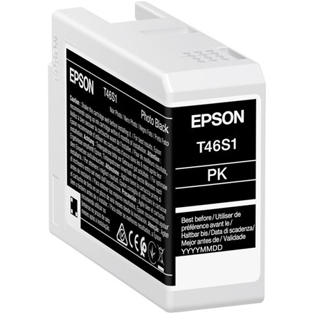 Epson cartuccia foto nero T 46S1 25 ml Ultrachrome Pro 10