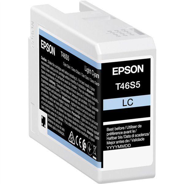 Epson cartuccia light ciano T 46S5 25 ml Ultrachrome Pro 10