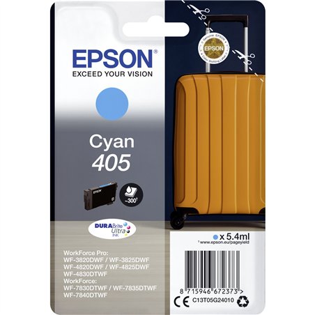 Epson cartuccia ciano DURABrite Ultra Ink 405   T 05G2