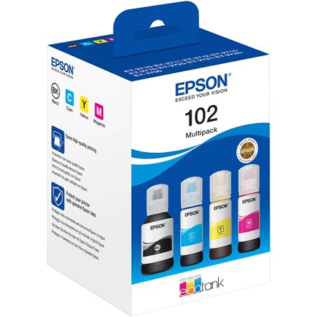 Epson EcoTank 4-colori Multipack T 102                     T 03R6
