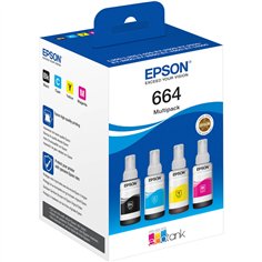 Epson EcoTank 4 colori Multipack T 664                     T 6646