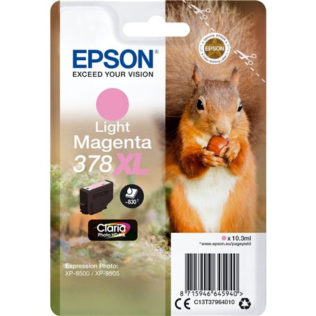 Epson cartuccia 378 XL light magenta Claria Photo HD   T 3796