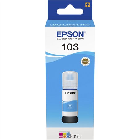Epson EcoTank ciano T 103 65 ml               T 00S2