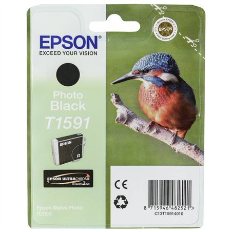Epson cartuccia     foto nero    T 159             T 1591