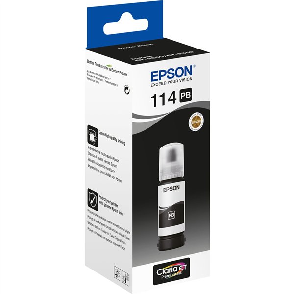 Epson EcoTank Photo nero T 114 70 ml               T 07B1