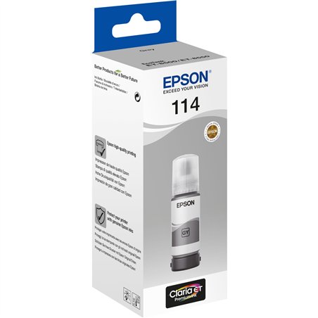 Epson EcoTank grigio T 114 70 ml               T 07B5