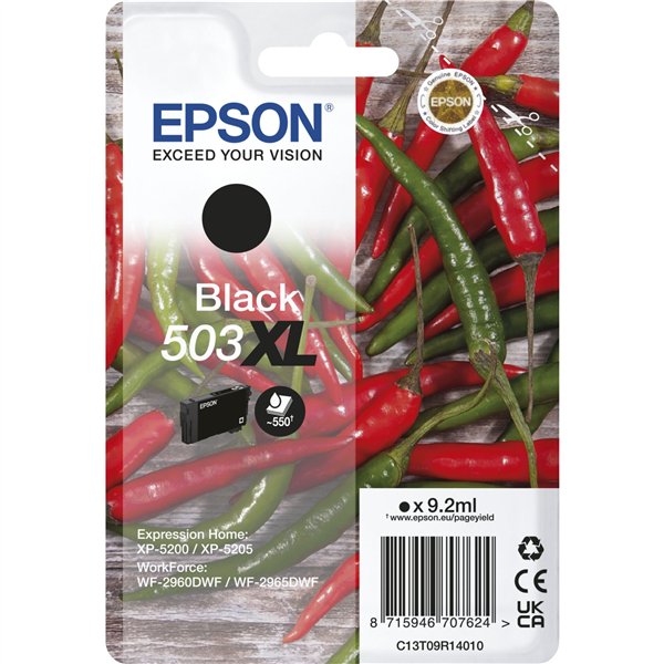 Epson cartuccia nero 503 XL                    T 09R1