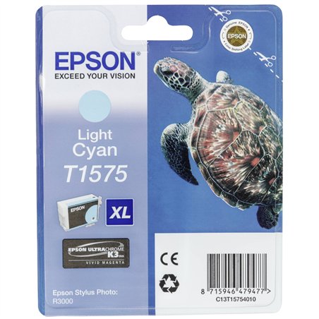 Epson cartuccia     ciano chiaro T 157                     T 1575
