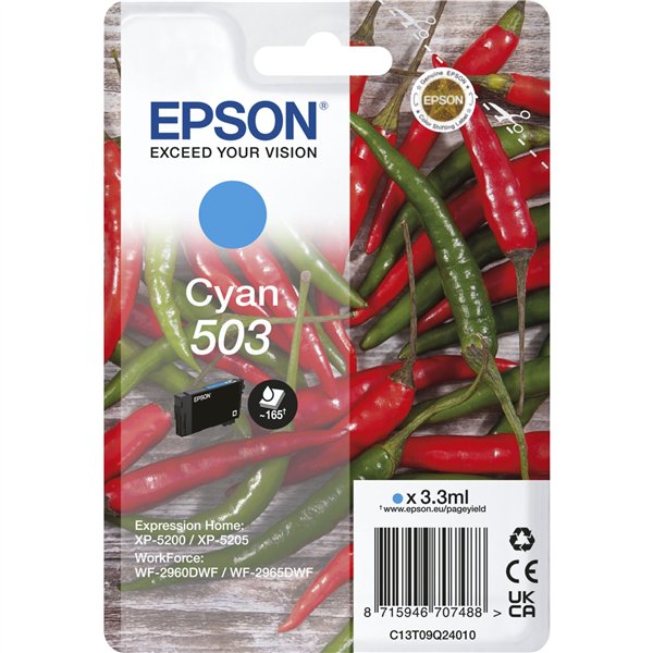 Epson cartuccia ciano 503                       T 09Q2