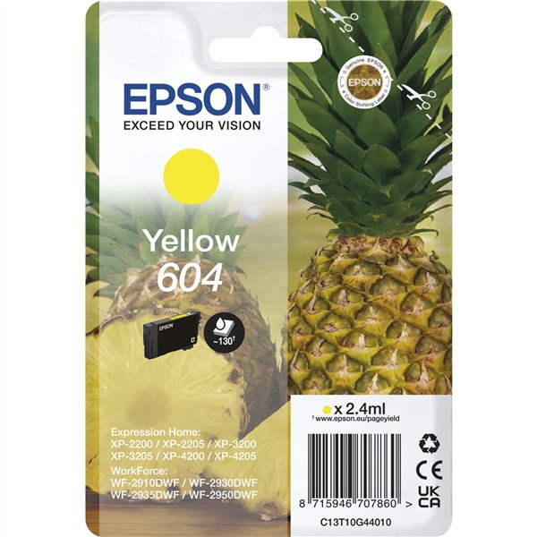 Epson cartuccia giallo 604                       T 10G3