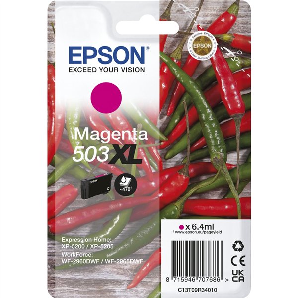 Epson cartuccia magenta 503 XL                    T 09R3