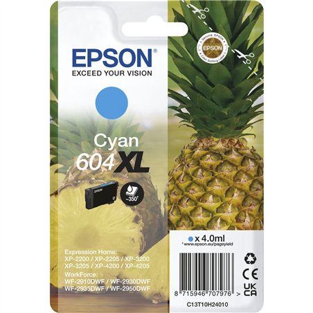 Epson cartuccia ciano 604 XL                    T 10H2