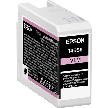 Epson Tintenpatr. viv light mag. T 46S6N 25 ml Ultrachrome Pro 10