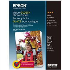 Epson Value lucido Photo carta A 4, 50 fogli 183 g S 400036