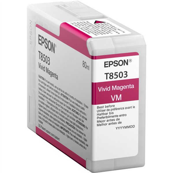 Epson cartuccia viv. magenta T 850 80 ml             T 85030N