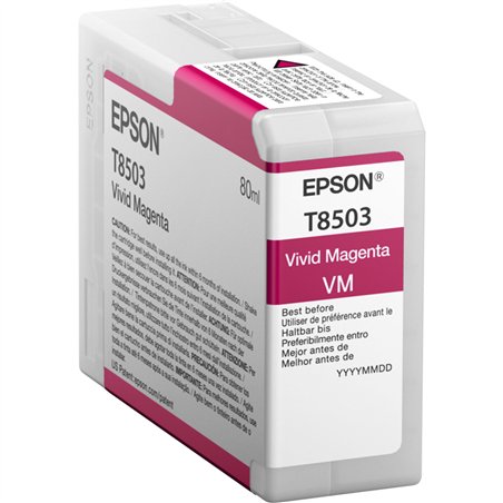 Epson cartuccia viv. magenta T 850 80 ml             T 85030N