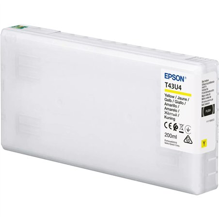 Epson cartuccia giallo T 43U 200 ml            T 43U44N