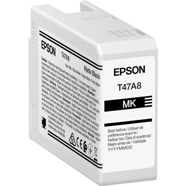 Epson cartuccia nero opaco T 47A8 50 ml Ultrachrome Pro 10