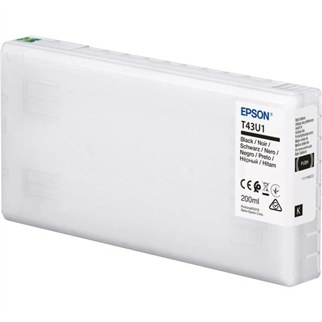 Epson cartuccia nero T 43U 200 ml            T 43U14N