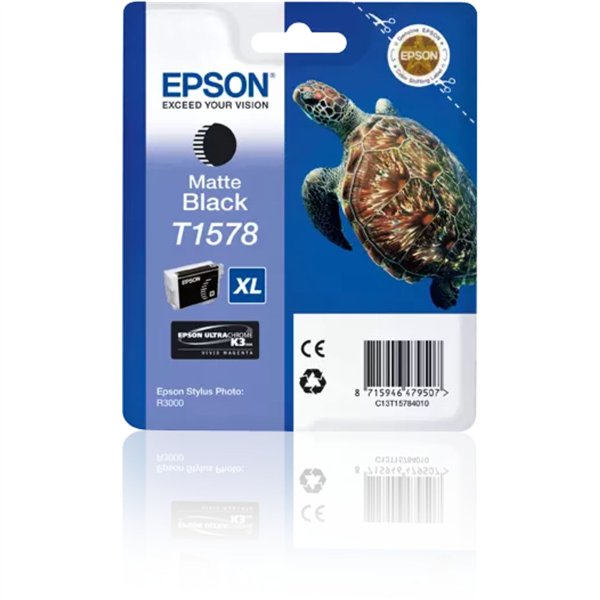Epson cartuccia opaco nero T 157 T 1578N