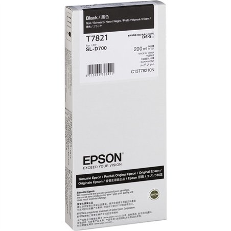Epson cartuccia nero T 782 200 ml             T 7821N
