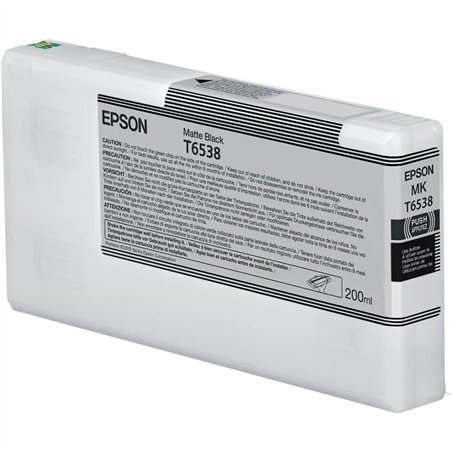 Epson cartuccia nero opaco T 653 200 ml T 6538N