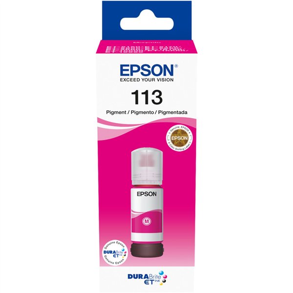 Epson EcoTank Pigment magenta T 113 70 ml               T 06B3
